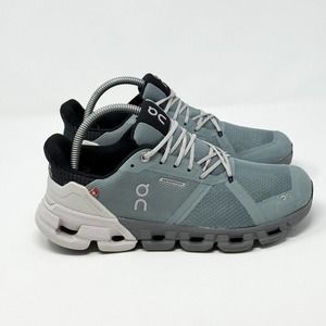 On Cloudflyer Waterproof Women’s Running Shoes - Sea Glacier, US 7